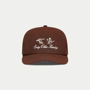 Every Other Thursday Ripstop Geese SnapBack Hat — Brown